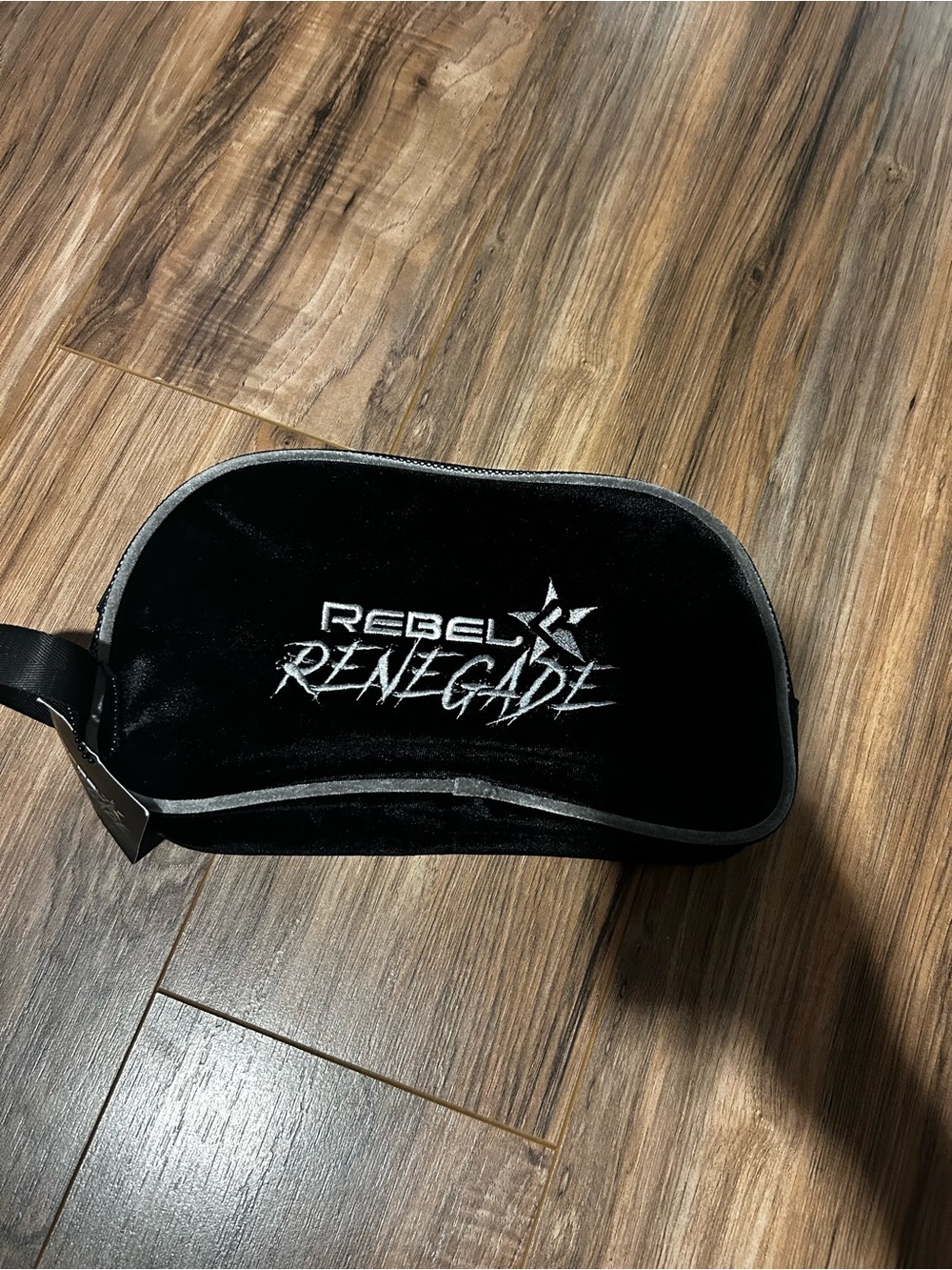Black Velvet Rebel Renegade Cheer Shoes Bag